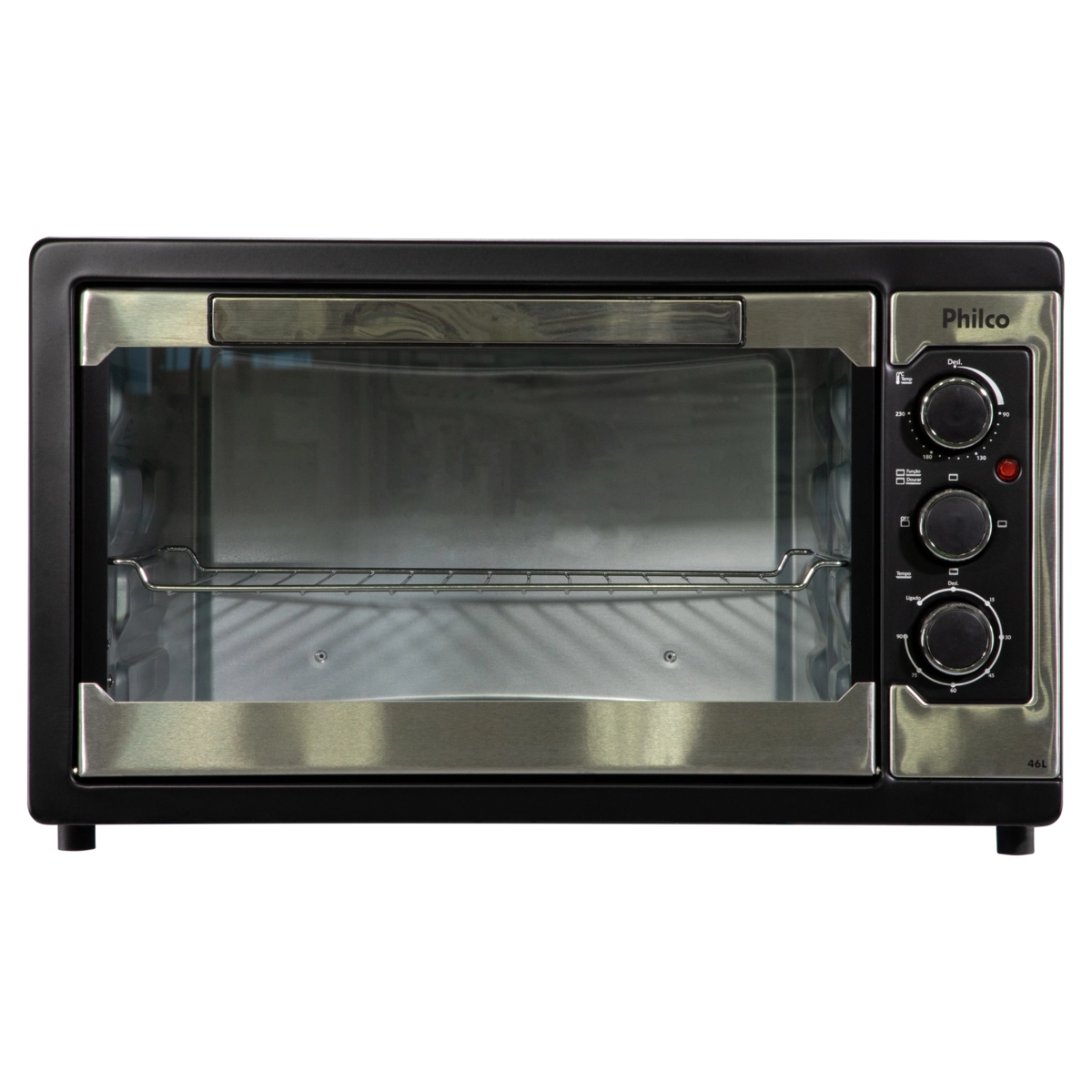 Forno Elétrico Philco 46L, 1500W de Potência, Temperatura de 90 a 230°C, Timer - 220V