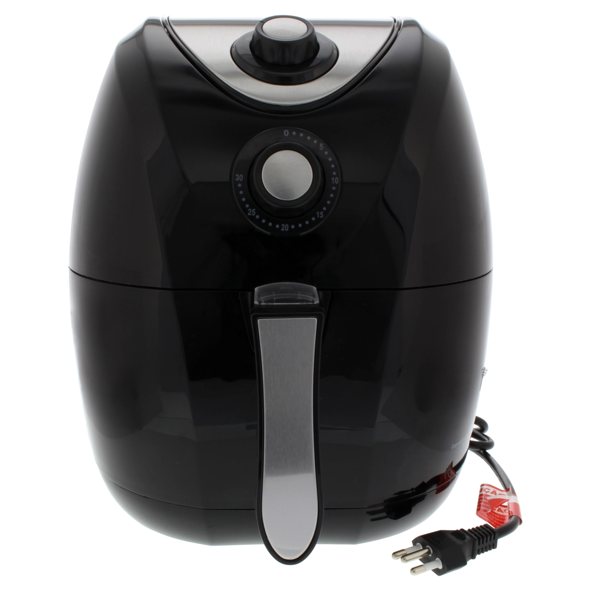 Fritadeira Elétrica Philco Air Fry Saúde Inox PH 3,2L Preto 1400W - 110V