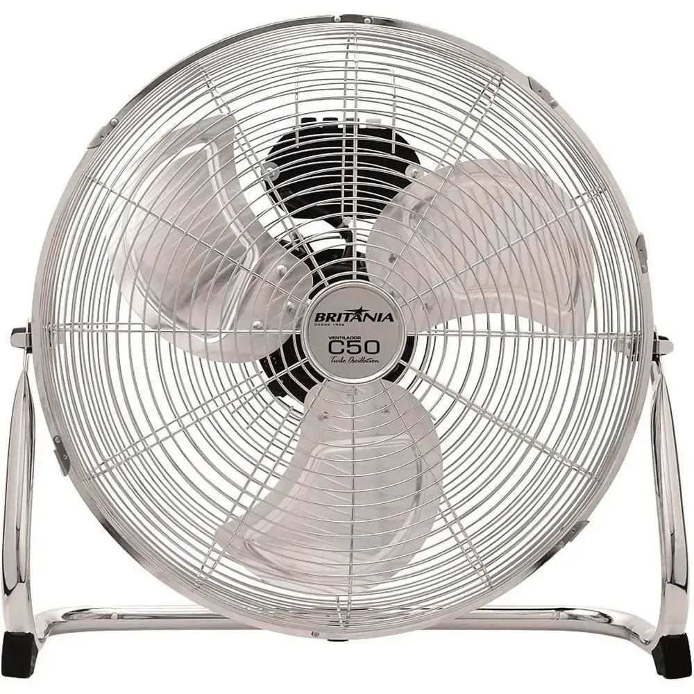 Circulador de Ar Britânia C50 Turbo Oscillation, 200W, Branco - 220V