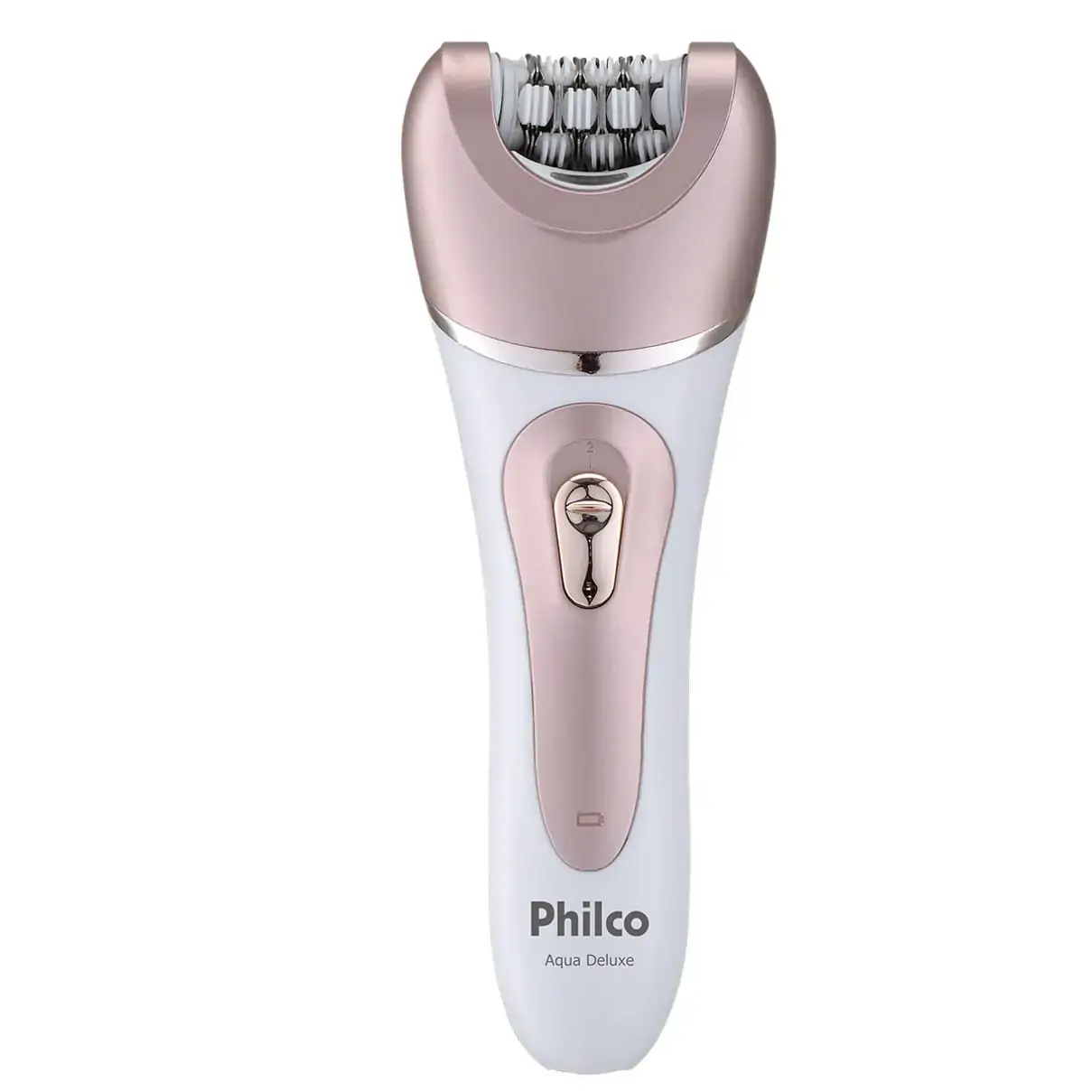 Depilador Philco Aqua Deluxe PDP01R, 2 Vel, Branco/Dourado - Bivolt