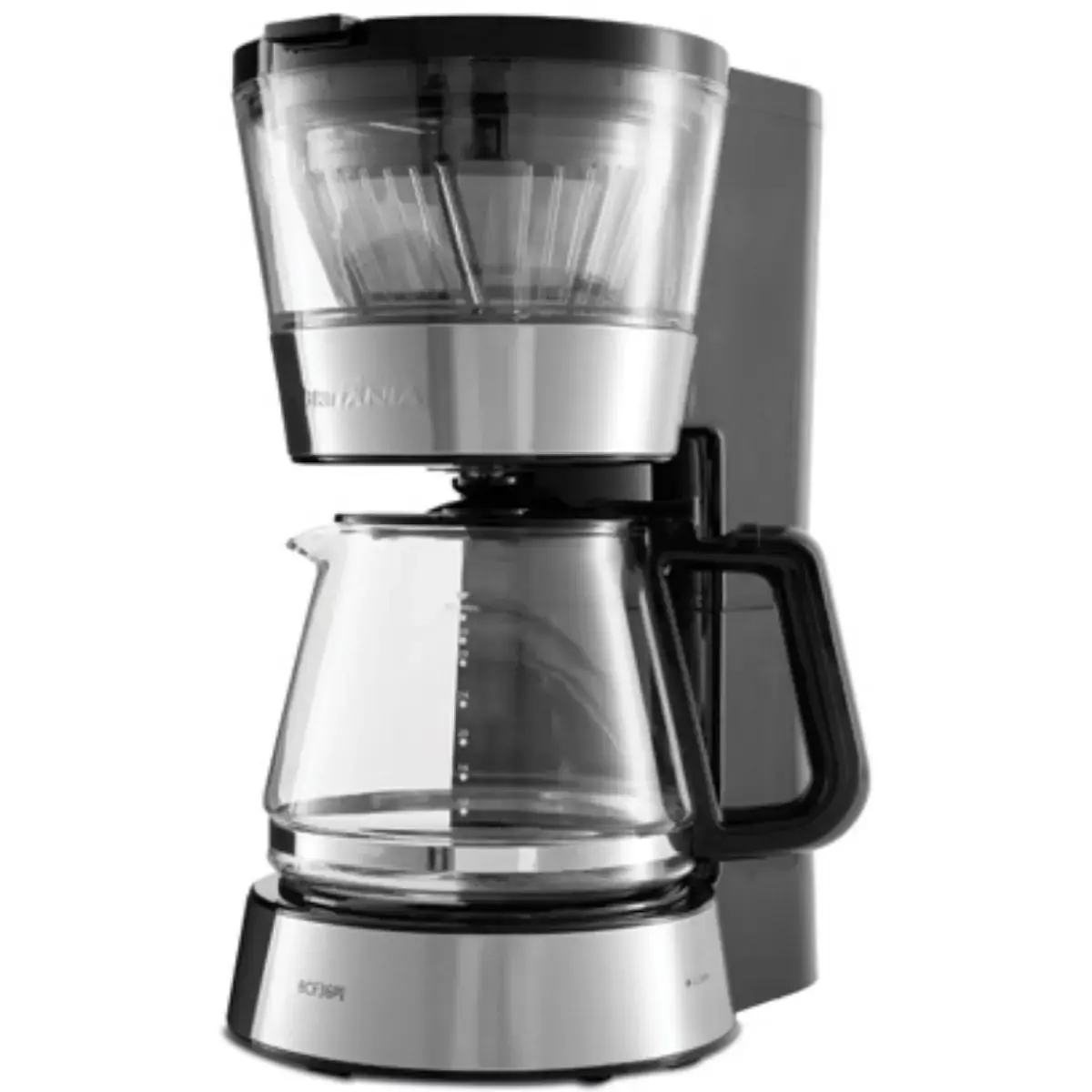 Cafeteira elétrica BRITANIA Preta e Prata 30 Chícaras BCF36I 110V