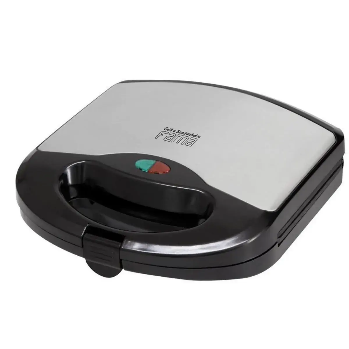 Sanduicheira Grill Fama FGR01 Preta 110V - Antiaderente