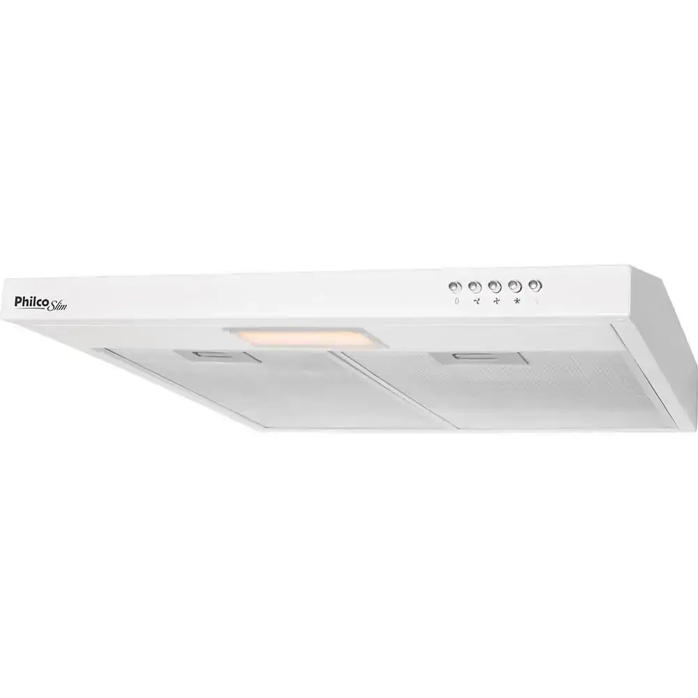 Depurador Slim Philco PDR60B, 3 Velocidades, 60cm, Branco - 110V