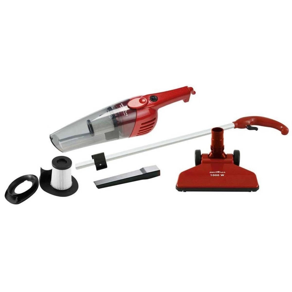 Aspirador de Pó 2 em 1 Dust Off BAS1000V - Vermelho - 220v