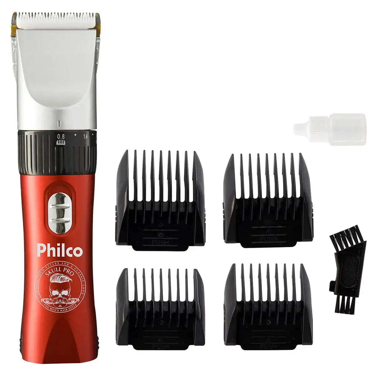Maq Cortar Cab Philco Skull Vm S/fio Biv