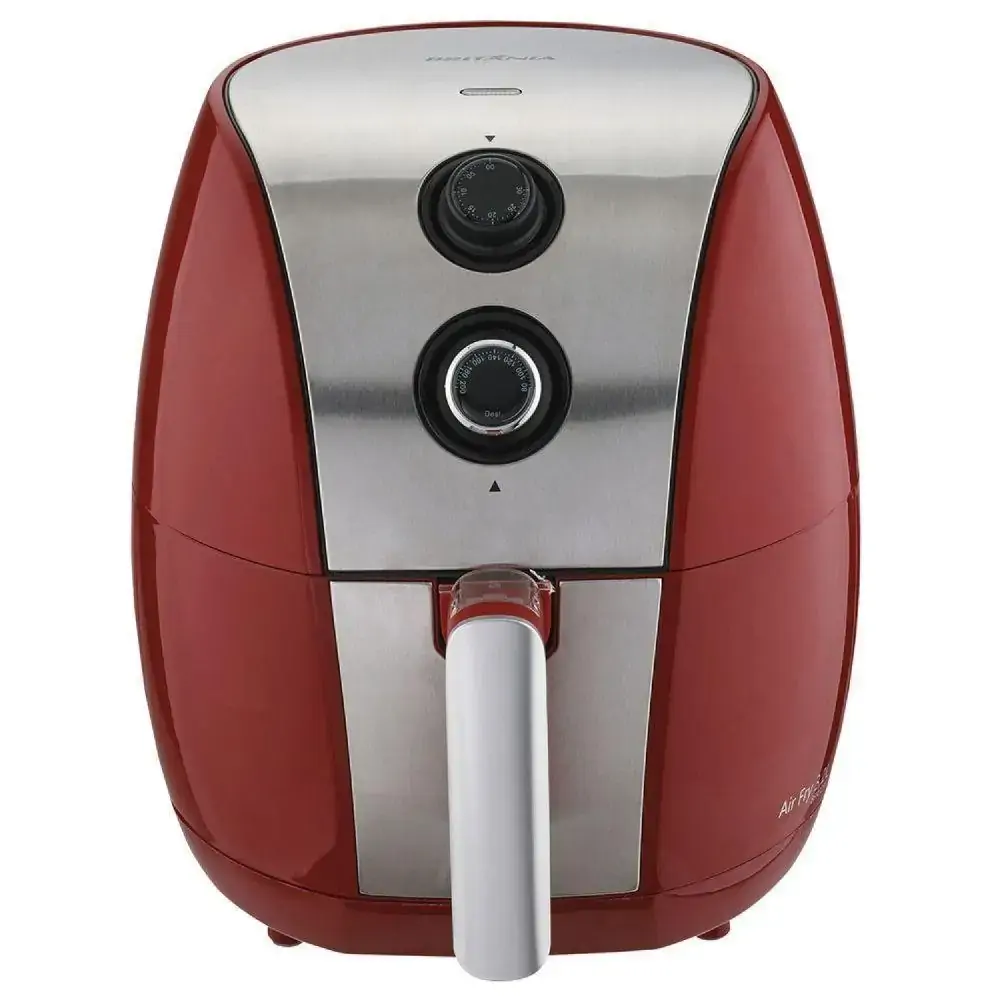 Fritadeira Britânia Air Fry BFR01VI, 3.2L, 1500W, Vermelho - 220V