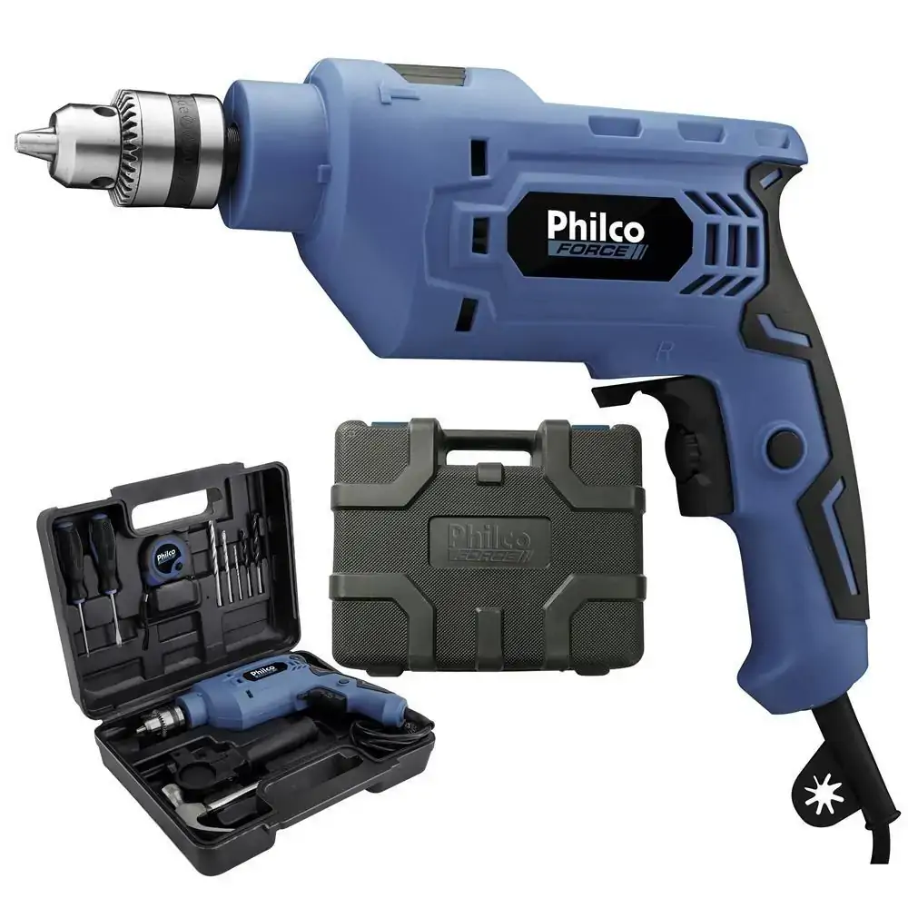 Furadeira Philco PFU01MF, Com Maleta - 110V