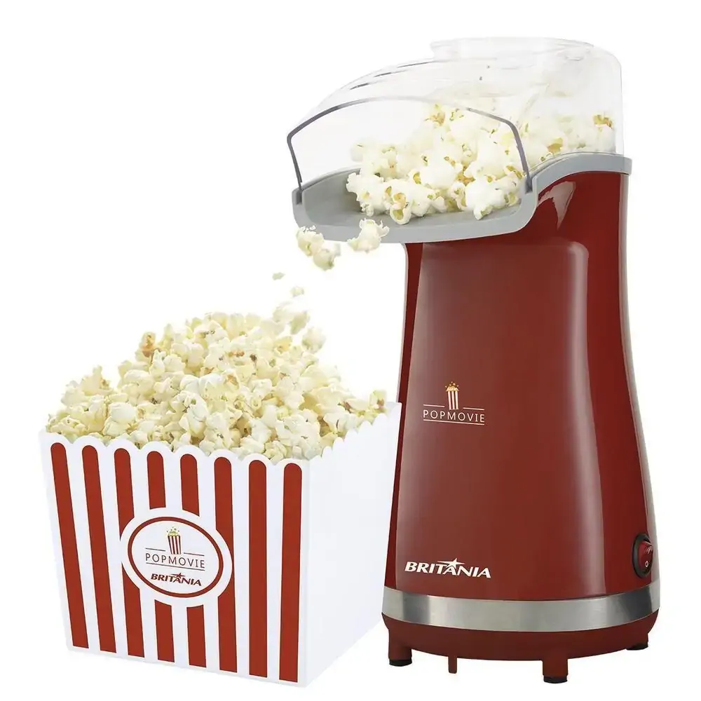 Pipoqueira Philco Pop Movie BPI06V, Sem Óleo, Vermelha - 220V