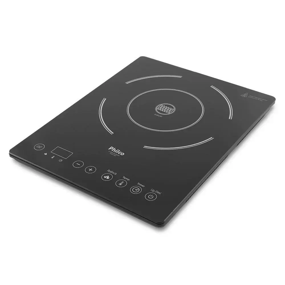 Cooktop de Indução Philco Smart Chef PCT01, 01 Boca, 1300W - 110V