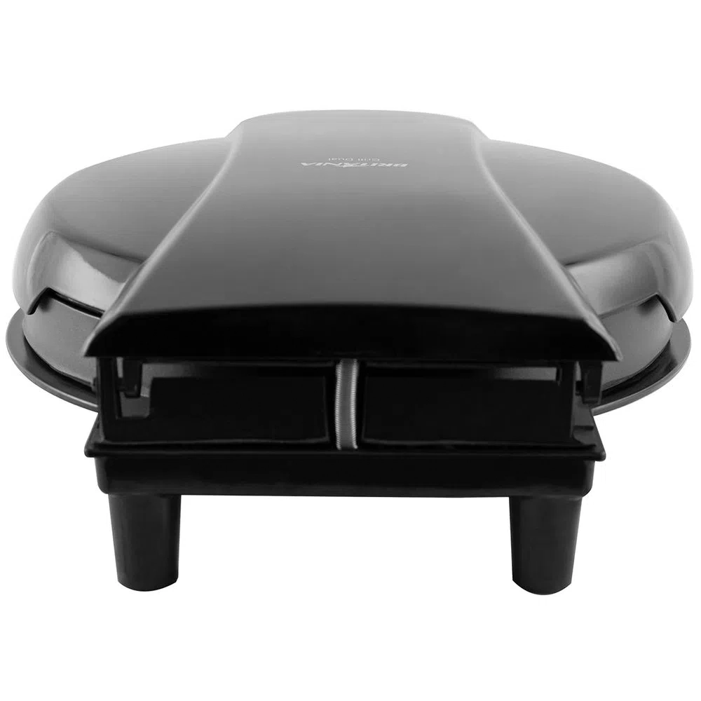 Grill Britânia Dual Bgr04p Pizza/diversos Multiuso 30cm Preto