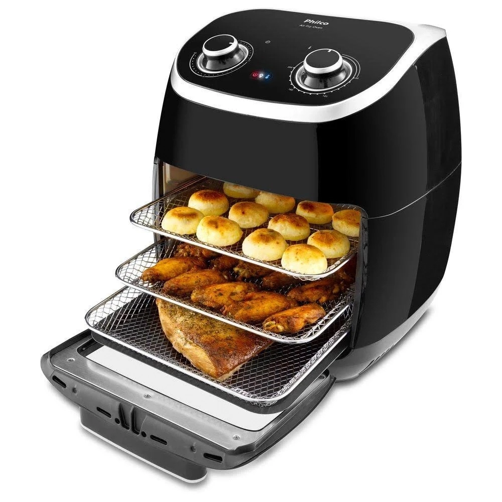 Fritadeira Air Fry Philco Oven PFR2000P, 2000W, 11L, 2 em 1 - 220V