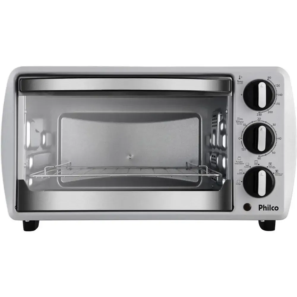 Forno Elétrico PFE25S Philco, 25L, 1500W, Função timer, Prata - 220V