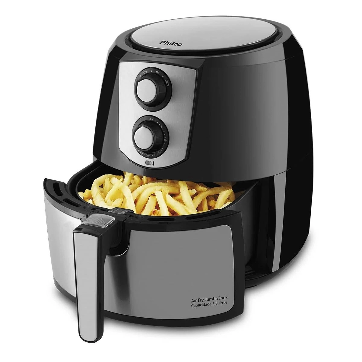 Fritadeira Philco Air Fry Jumbo PFR06PI, Inox - 220V