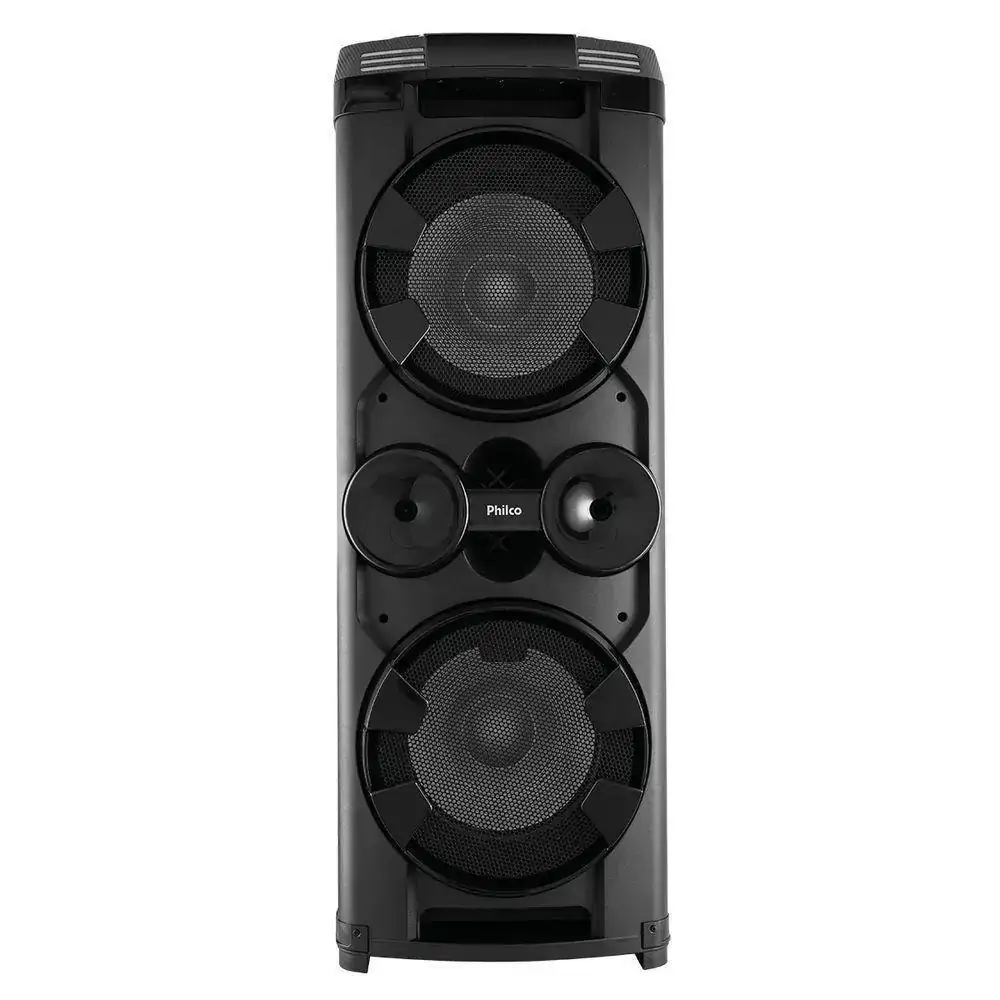 Caixa Acústica Pcx20000 Bluetooth Rádio Fm Usb Philco Bivolt