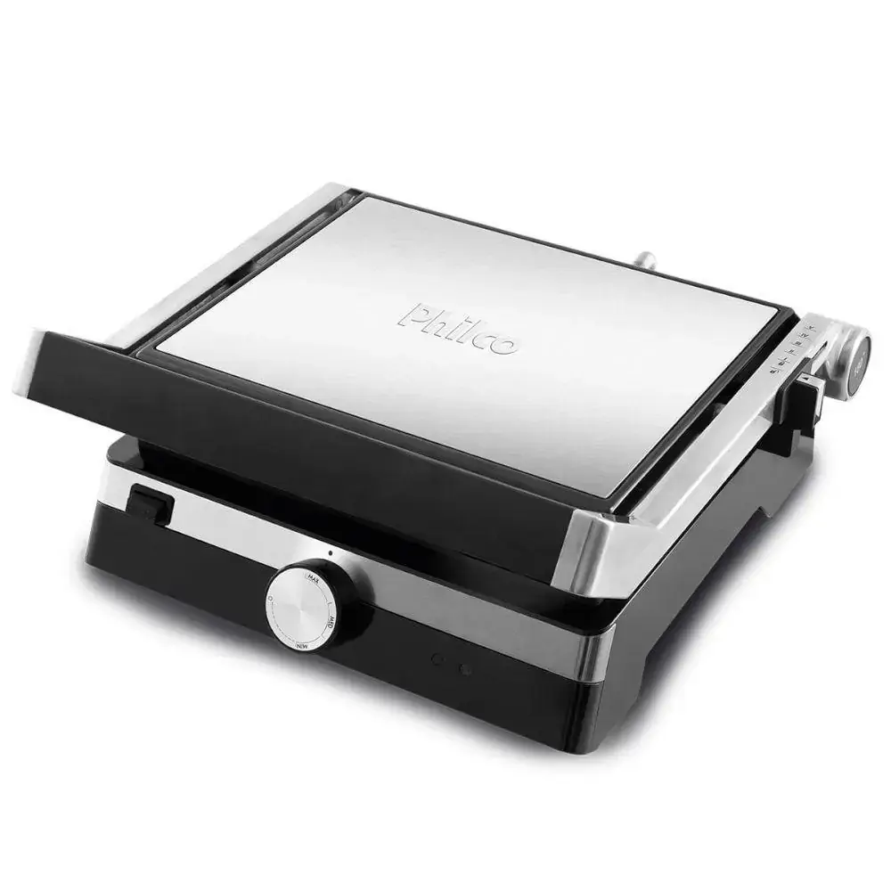 Grill Philco Master Press Design 1500W Inox 127V PGR04PI (056701028) - 110V