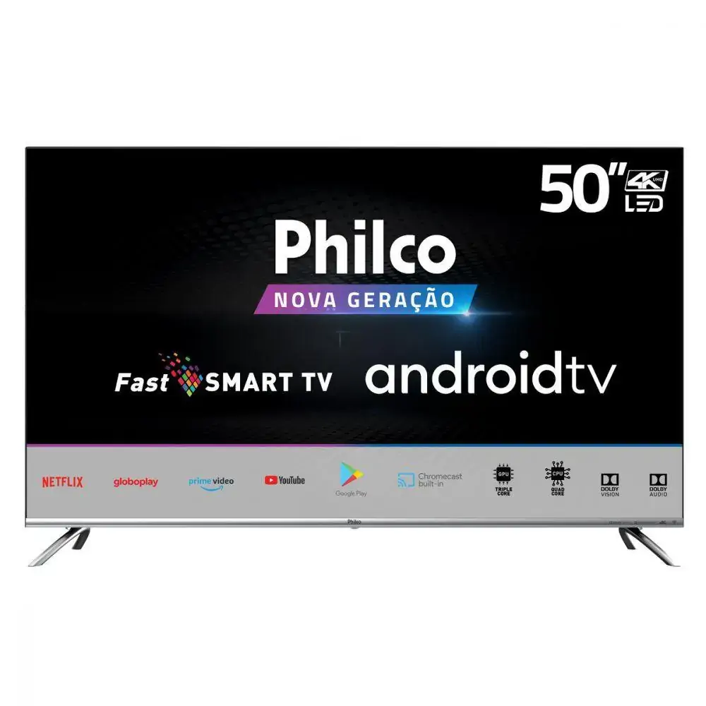 Tv 50 Smart 4k Google Assistant Philco