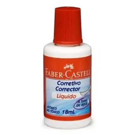 Corretivo Líquido Base De água Faber Castell Eco 18ml