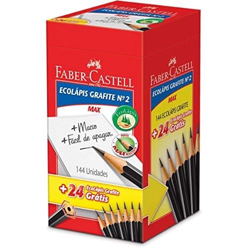 Lapis Grafite Faber Sextavado N 02