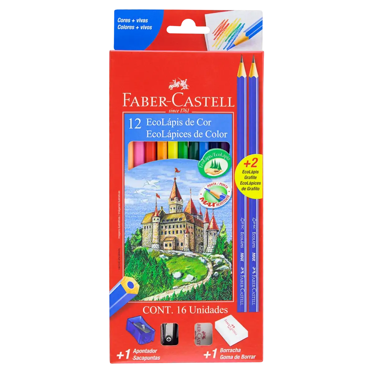Faber Castell Ecolápis Regular 16 Peças