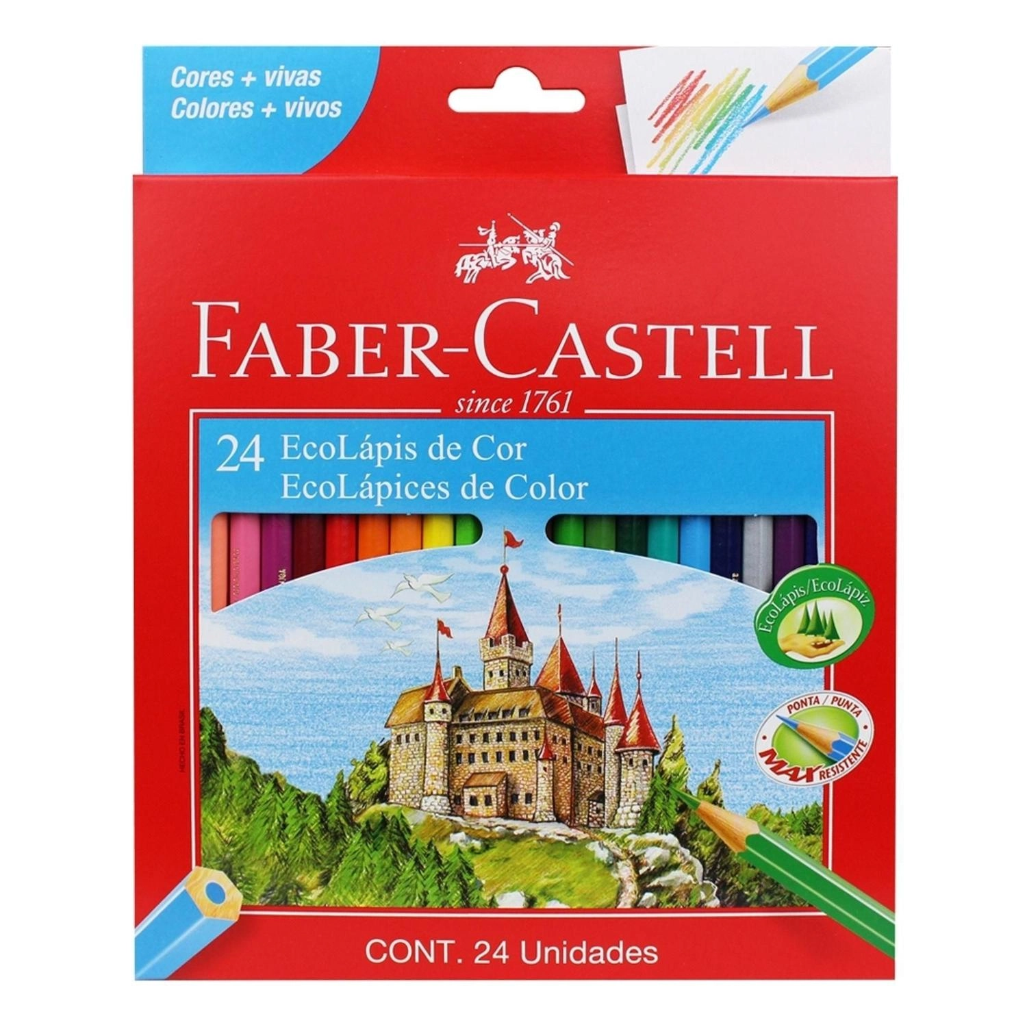 Ecolapis 24cores 120124g Faber