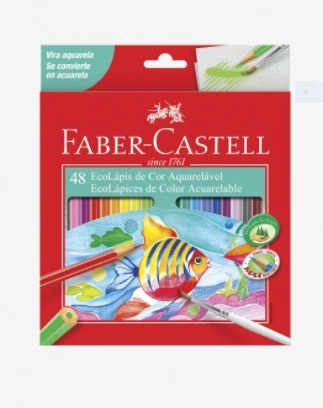 Ecolapis De Cor Aquarelavel C/48