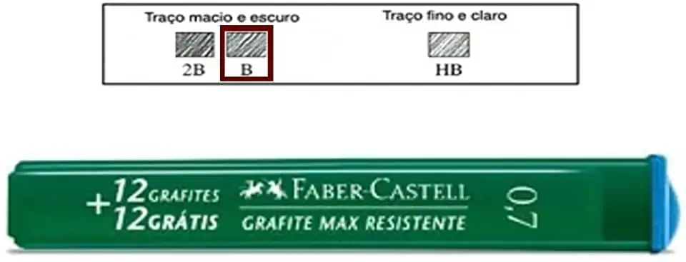 Faber Castell Sm/900mixgli B 0.7 Milímetros Lapiseira 12 Unidades