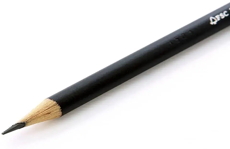 Lapis Preto Eco C/borracha Faber Castell