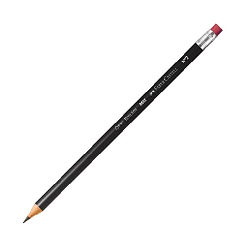 Ecolápis 1205 Max Hexagonal Com Borracha 144 Unidades Faber Castell
