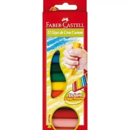 Faber Castell Curtom Longo 12 Cores Redondo