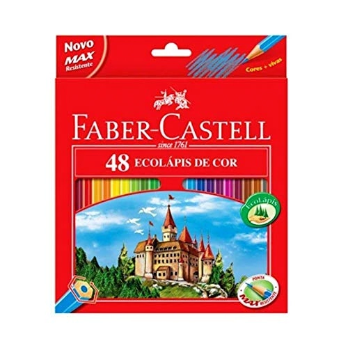 Faber Castell Ecolápis Regular 48 Cores