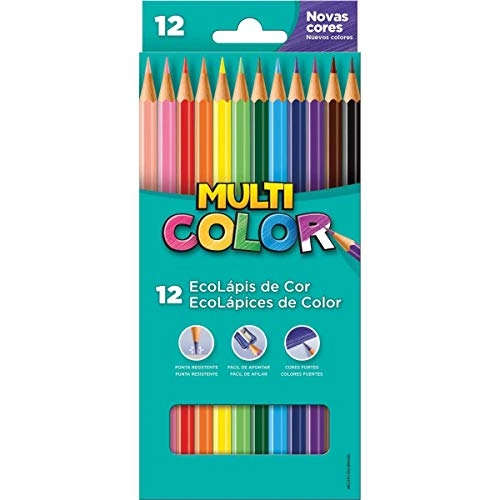 Faber Castell Ecolápis Multicolor 12 Cores