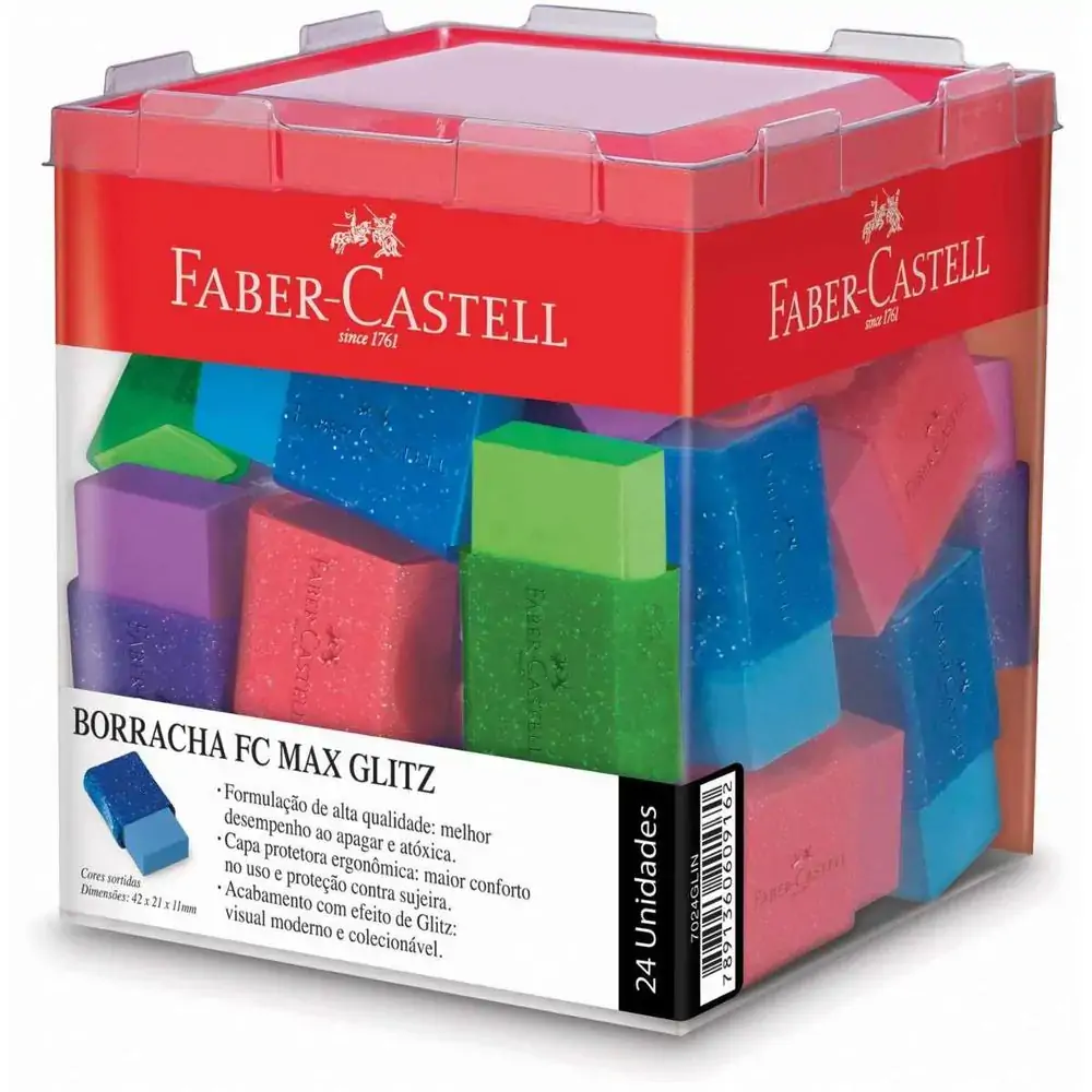 Borracha Faber Castell Eco Max Glit