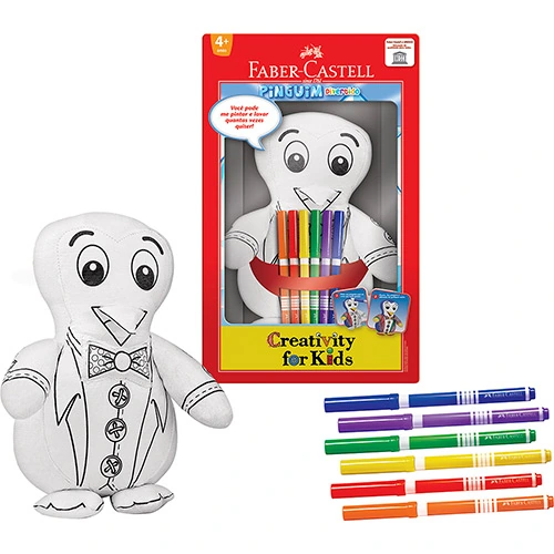 Pinguim Divertido Creativity For Kids Faber Castell