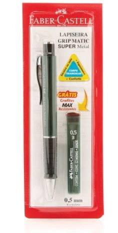 Lapiseira Grip Matic Metal 0,5mm Sm 05gm Faber