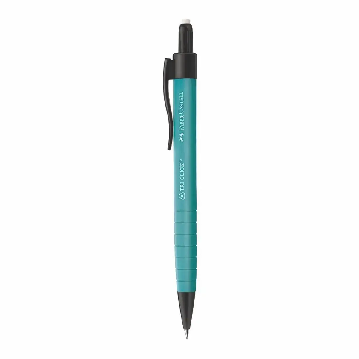 Kit Lapiseira Recarregável Roxa Grafite 0,5mm Faber Castell Tri Click