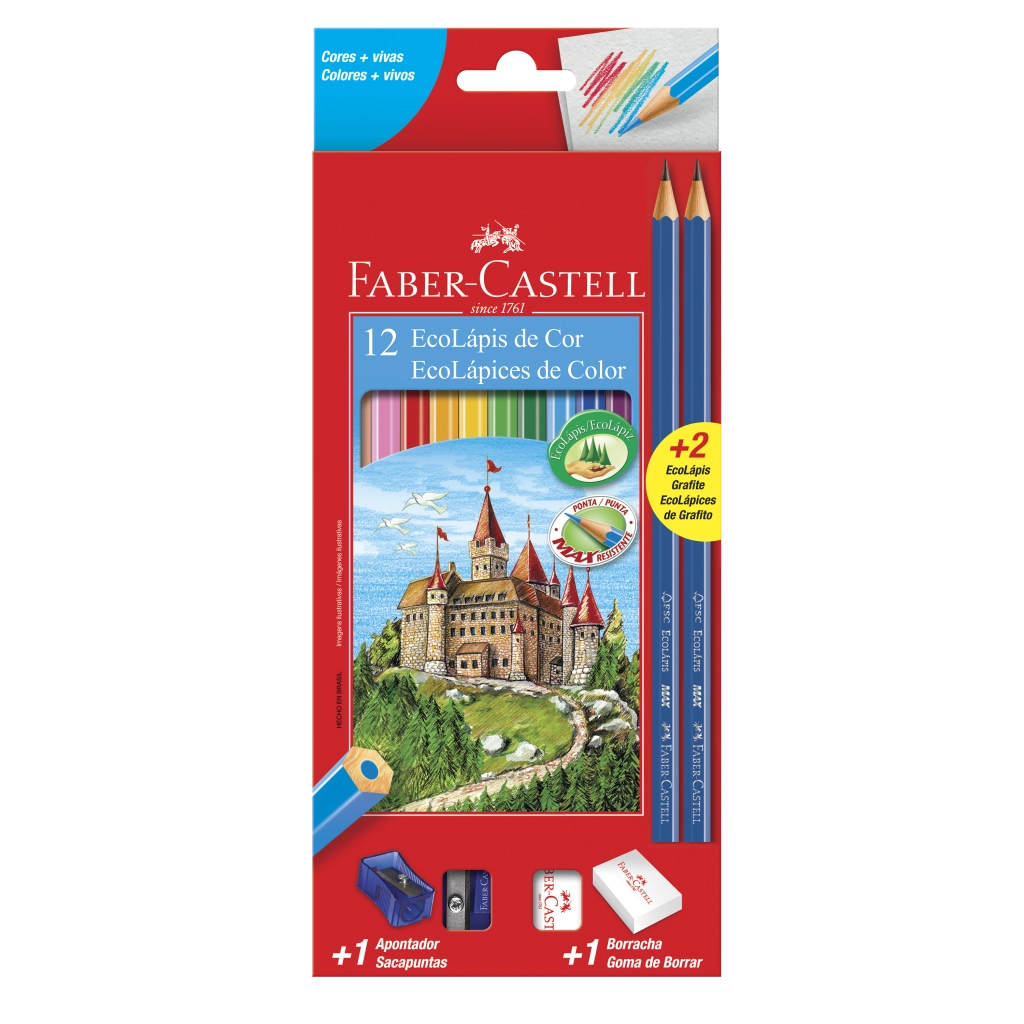 Lapis Cor Faber C/12 Promoção Kit Ref 120112 2n