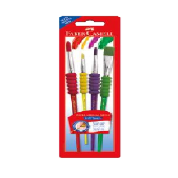 Pincel Soft Touch 4pcs 181600 Faber