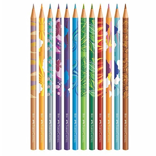 Lápis De Cor Ecolápis 12 Cores Misturinha Faber Castell