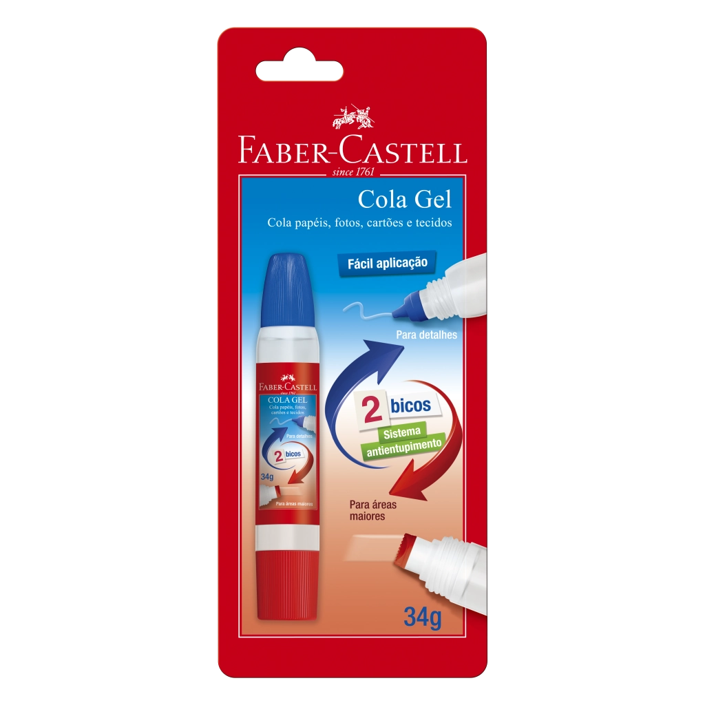 Cola Escolar Gel 34g Faber Castell