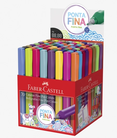 Caneta Fine Pen Fpb Es70zf Faber