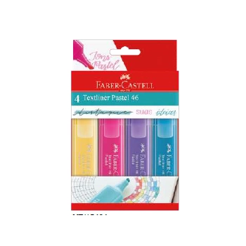 Marca Texto Pastel 46 Estojo C4