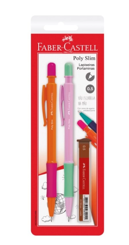 Lapiseira Poly Slim 0.5mm Sm 05slimm Faber