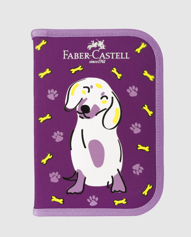 Kit Estojo Pets Cachorro 18.2222 Faber