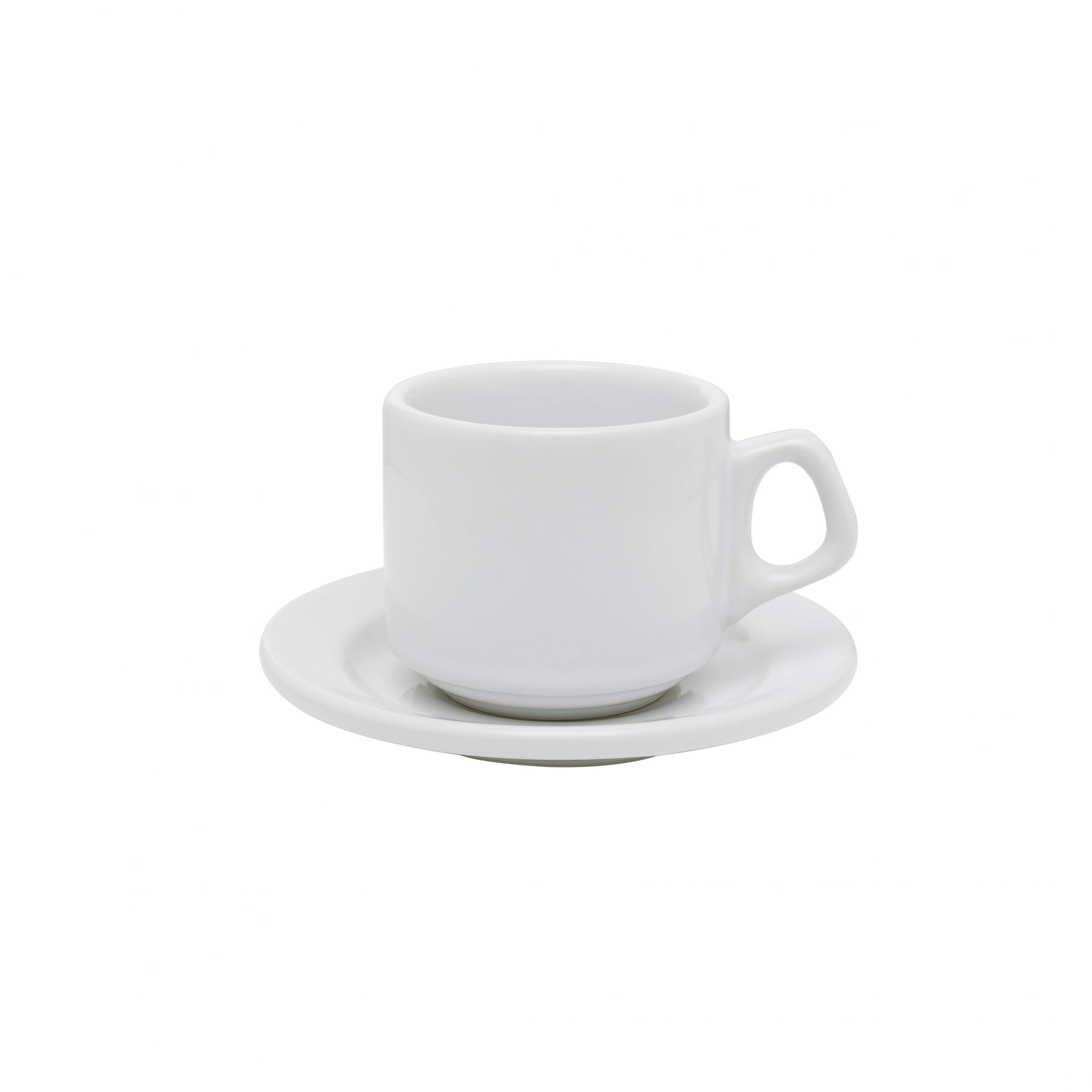 Xicara Cha C/ Pires Oxford 200ml Gou Plus Bco
