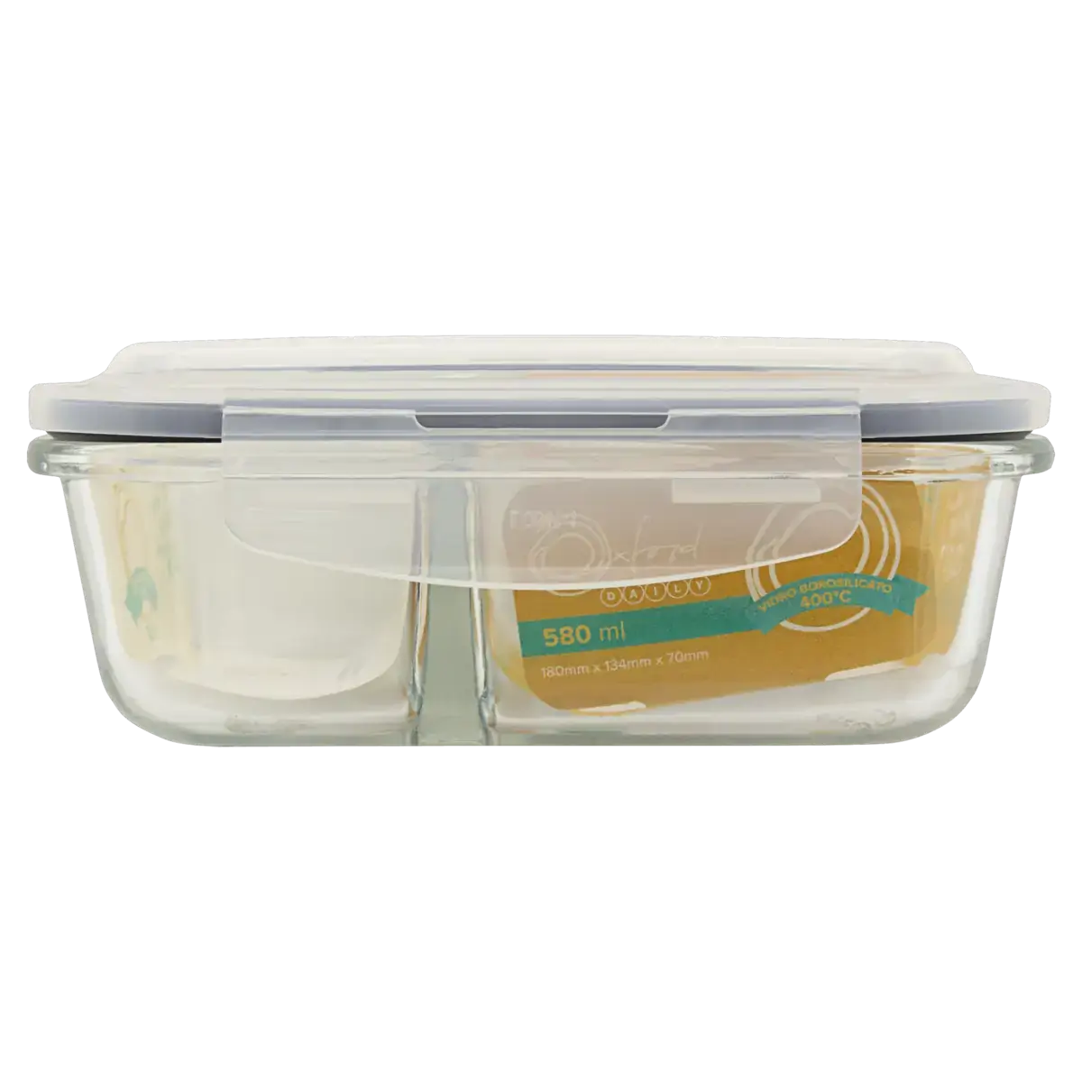 Pote Hermético Vidro 580ml Oxford Daily