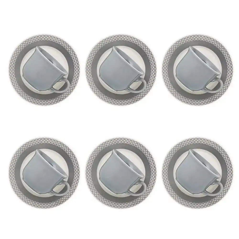 Xicara Oxford 12pcs C/pires P/cha Rendeira