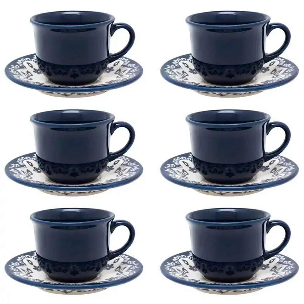 Xicara Oxford 12pcs C/pires P/cha Energy