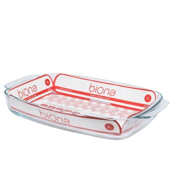 Assadeira Funda De Vidro Borosilicato Retangular 5l