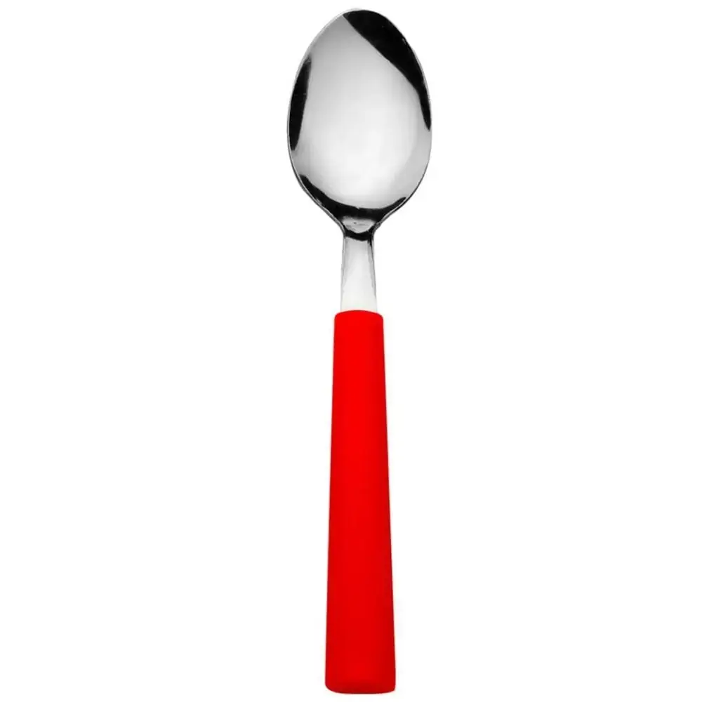 Conjunto de 6 Colheres de Mesa Vermelho Intenso