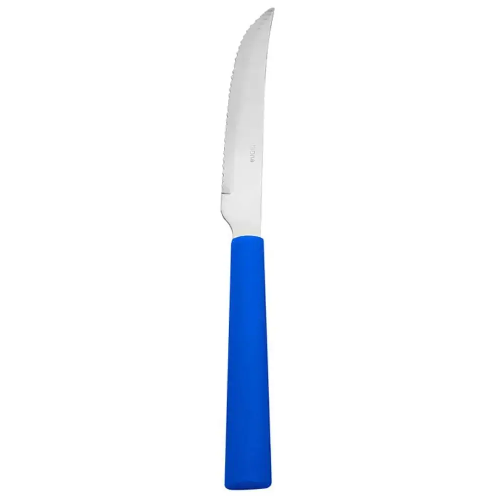 Conjunto de 6 Facas de Carne Azul Royal